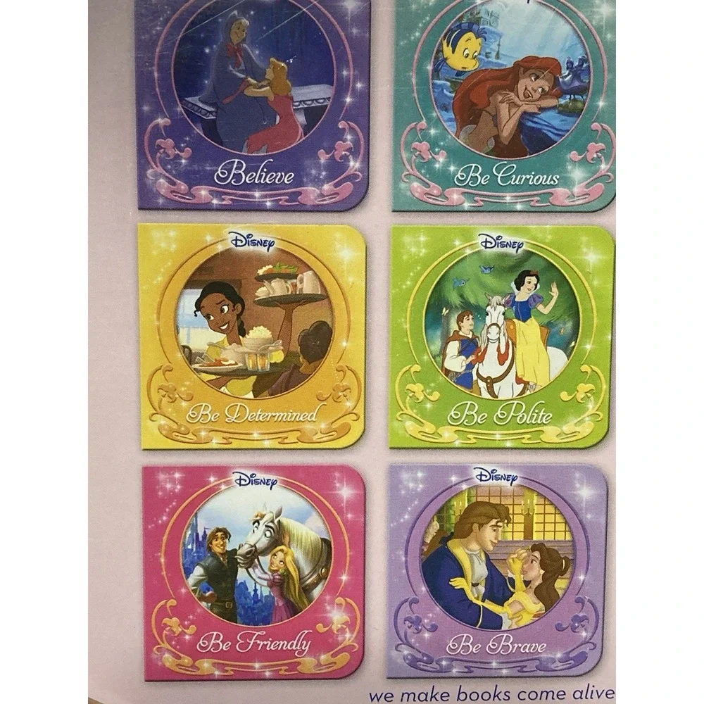 Disney I Can Be A Princess 12‎ chunky board books Book Block Kids 10 months+